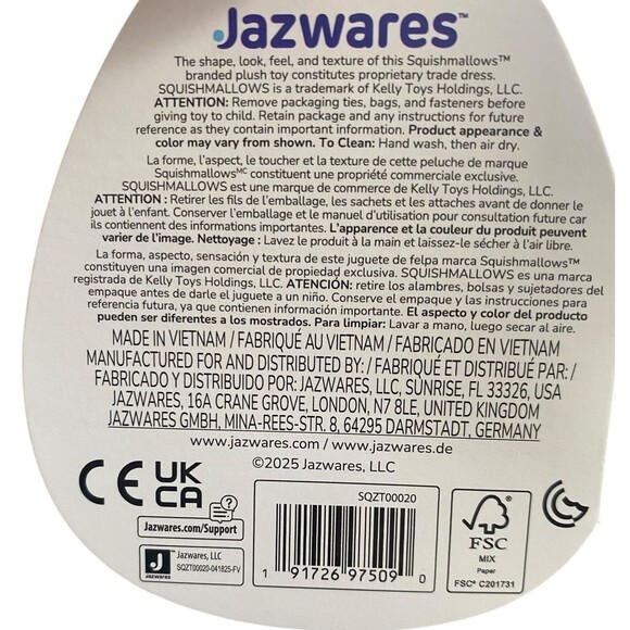 Squishmallows Lot of 2 Disney Zootopia 2 Judy Hopps & Nick Wilde Size 6" Plush - Picture 5 of 7